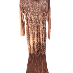 Champagne Gold Sparkled Dress